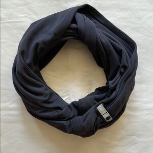 Classic Lululemon Black Vinyasa Scarf